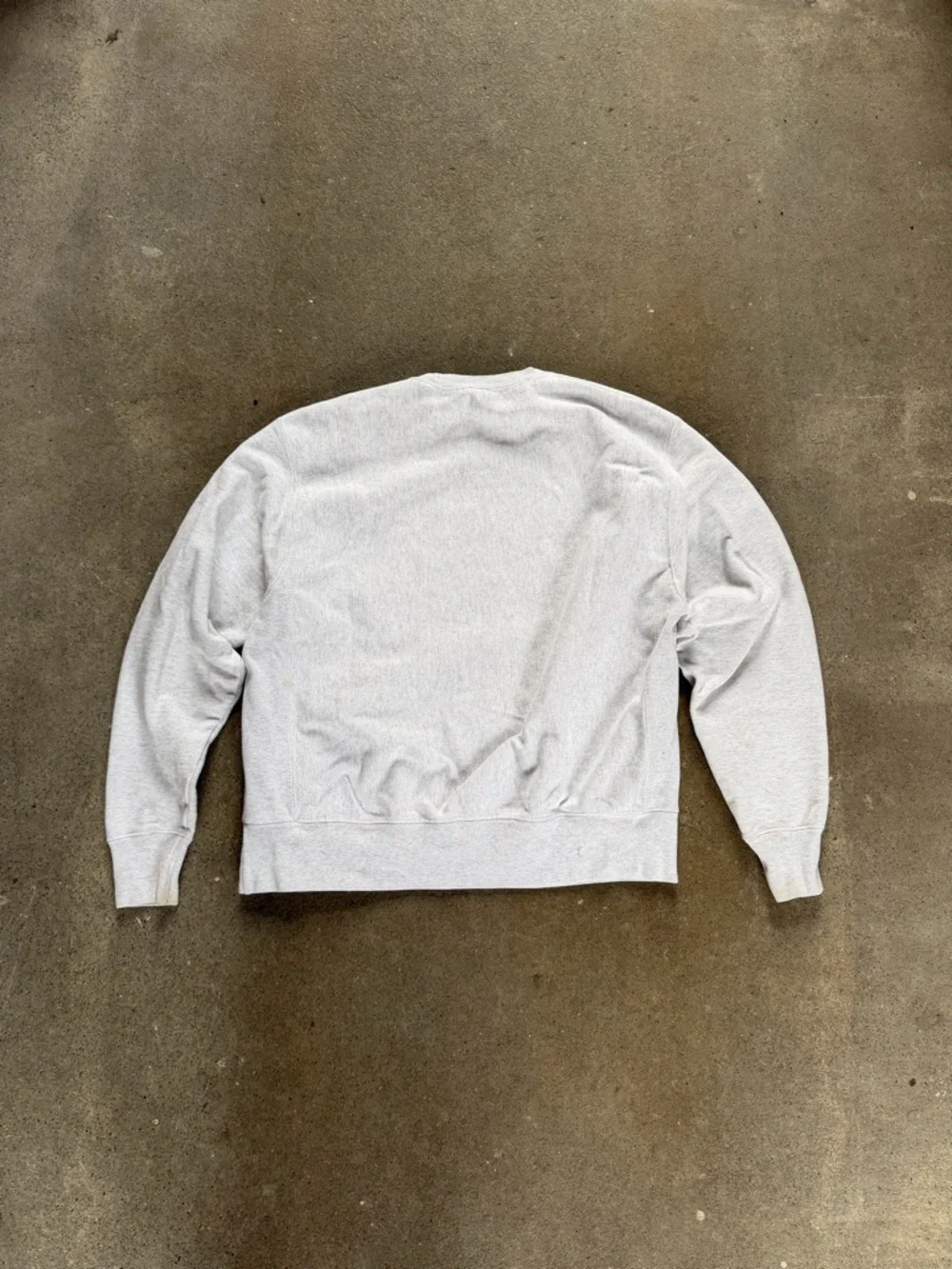Champion Reverse Weave New Orleans Crewneck in Grey Size Large Vintage - Flawed - Picture 2 of 10